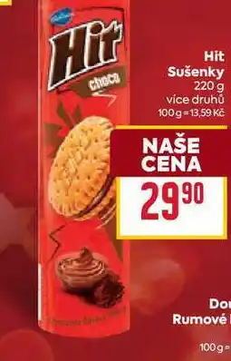 Billa Hit Sušenky 220 g nabídka