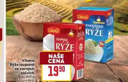Billa Vitana Rýže loupaná ve varných sáčcích 400 g nabídka