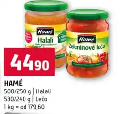 Terno Hamé nabídka