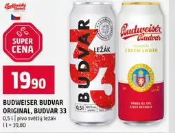 Terno Budweiser Budvar original, Budvar 33 nabídka