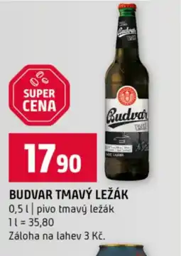 Terno Budvar tmavý ležák nabídka