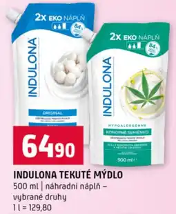 Terno INDULONA Tekuté mýdlo nabídka