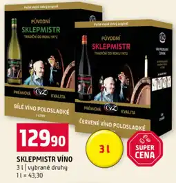 Terno Sklepmistr víno nabídka