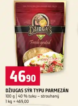 Terno Džiugas sýr typu parmezán nabídka