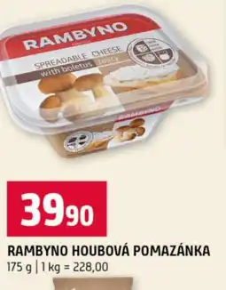 Terno Rambyno Houbová pomazánka nabídka