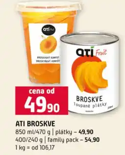 Terno Ati Broskve nabídka