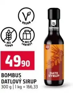 Terno Bombus datlový sirup nabídka