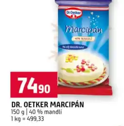 Terno DR. OETKER Marcipán nabídka
