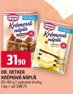 Terno DR. OETKER Krémová náplň nabídka