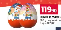 Terno Kinder maxi surprise nabídka
