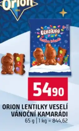 Terno Orion Lentilky veselí vánoční kamarádi nabídka