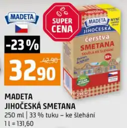 Terno MADETA Jihočeská smetana nabídka