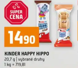 Terno Kinder Happy hippo nabídka