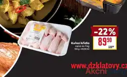 Billa Kuřecí křídla cena za 1 kg nabídka