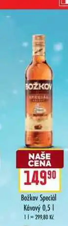 Billa Božkov Speciál Kávový 0,5l nabídka