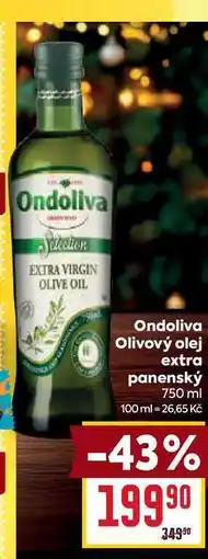 Billa Ondoliva Olivový olej extra panenský 750 ml nabídka