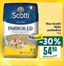 Billa Riso Scotti Rýže parboiled 1kg nabídka