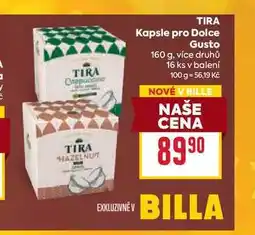 Billa TIRA Kapsle pro Dolce Gusto 160 g nabídka