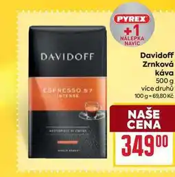 Billa Davidoff Zrnková Κάνα 500 g nabídka