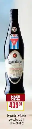 Billa Legendario Elixir de Cuba 0,7l nabídka