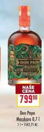 Billa Don Papa Masskara 0,7l nabídka