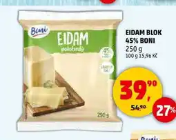 Penny Market EIDAM BLOK 45% BONI, 250 g nabídka