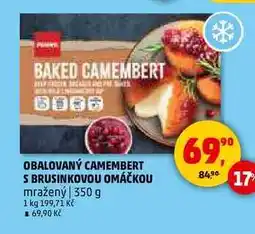 Penny Market OBALOVANÝ CAMEMBERT S BRUSINKOVOU OMÁČKOU, 350 g nabídka