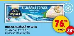 Penny Market TRESKA ALJAŠSKÁ MYLORD, 4x 100 g nabídka