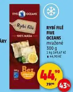 Penny Market RYBÍ FILÉ FIVE OCEANS, 300 g nabídka