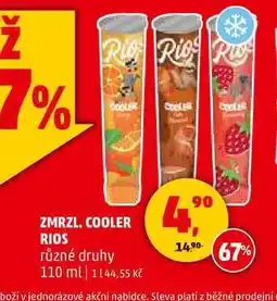 Penny Market ZMRZL. COOLER RIOS, 110 ml nabídka