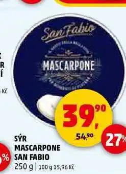 Penny Market SÝR MASCARPONE SAN FABIO, 250 g nabídka