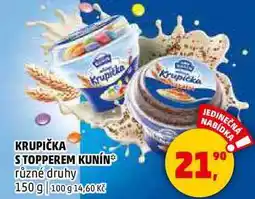 Penny Market KRUPIČKA S TOPPEREM KUNÍN, 150 g nabídka