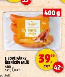 Penny Market LIBOVÉ PÁRKY ŘEZNÍKŮV TALÍŘ, 400 g nabídka