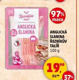 Penny Market ANGLICKÁ SLANINA ŘEZNÍKŮV TALÍŘ, 100 g nabídka