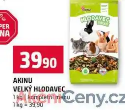 Terno AKINU VELKÝ HLODAVEC 1 kg kompletni menueny nabídka