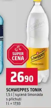 Terno SCHWEPPES TONIK 1,5l sycená limonáda s příchutí nabídka