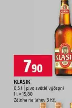 Terno KLASI 0,5l pivo světlé výčepní nabídka