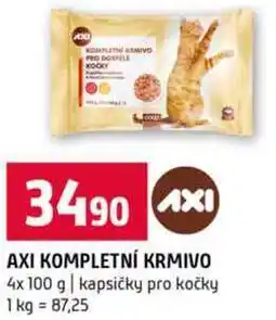 Terno AXI KOMPLETNÍ KRMIVO 4x 100 g kapsičky pro kočky nabídka