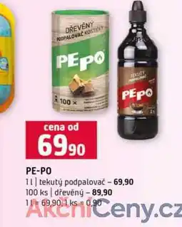 Terno PE-PO 1l tekutý podpalovač 100 ks dřevěný nabídka