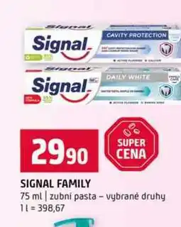 Terno SIGNAL FAMILY 75 ml zubní pasta vybrané druhy nabídka