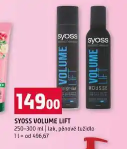 Terno SYOSS VOLUME LIFT 250-300 ml lak, pěnové tužidlo nabídka
