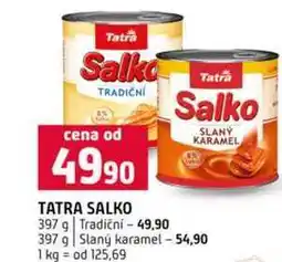 Terno TATRA SALKO 397 g Tradični 397 g Slaný karamel nabídka