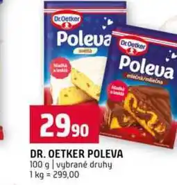 Terno DR. OETKER POLEVA 100 g vybrané druhy nabídka