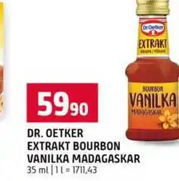 Terno DR. OETKER EXTRAKT BOURBON VANILKA MADAGASKAR 35 ml nabídka