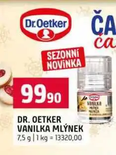 Terno DR. OETKER VANILKA MLÝNEK 7,5 g nabídka