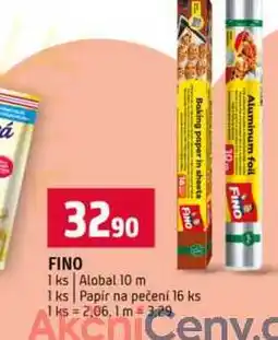 Terno FINO 1 ks Alobal 10 m 1 ks Papír na pečení 16 ks nabídka