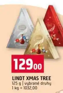 Terno LINDT XMAS TREE 125 g vybrané druhy nabídka