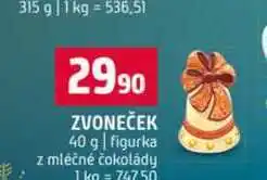 Terno ZVONEČEK 40 g figurka z mléčné čokolády nabídka