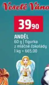 Terno ANDĚL 60 g figurka z mléčné čokolády nabídka