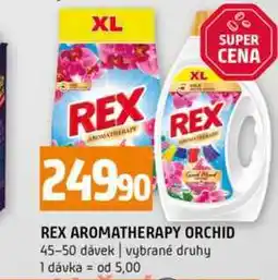 Terno REX AROMATHERAPY ORCHID 45-50 dávek vybrané druhy nabídka